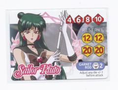 Sailor Moon Crystal: Dice Challenge Sailor Pluto promo card dice board game